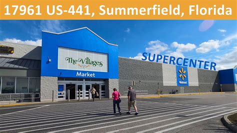 Walmart summerfield fl - And the fitting rooms at your Summerfield Supercenter Walmart are ready and waiting for you to put on a fashion show of your own with the latest men's clothing, shoes, and accessories from brands you love. Located at 17961 S Us Highway 441, Summerfield, FL 34491 and open from 6 am, we make it easy and convenient to drop in and find a new pair ...